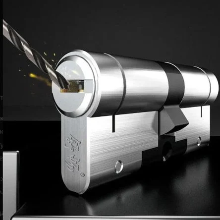 Противосверлильная и противовзломная головка замка